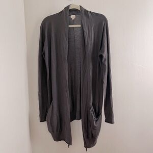 Aritzia WILFRED - Flaubert cardigan | Womens L, silk cashmere blend, lightweight